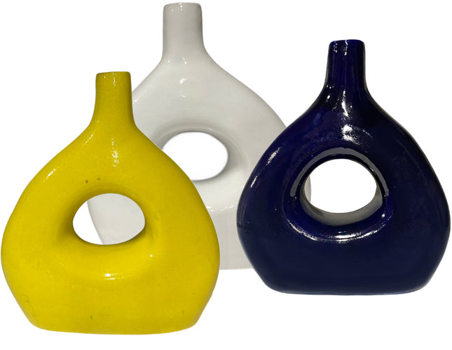 Vase bouteille en céramique