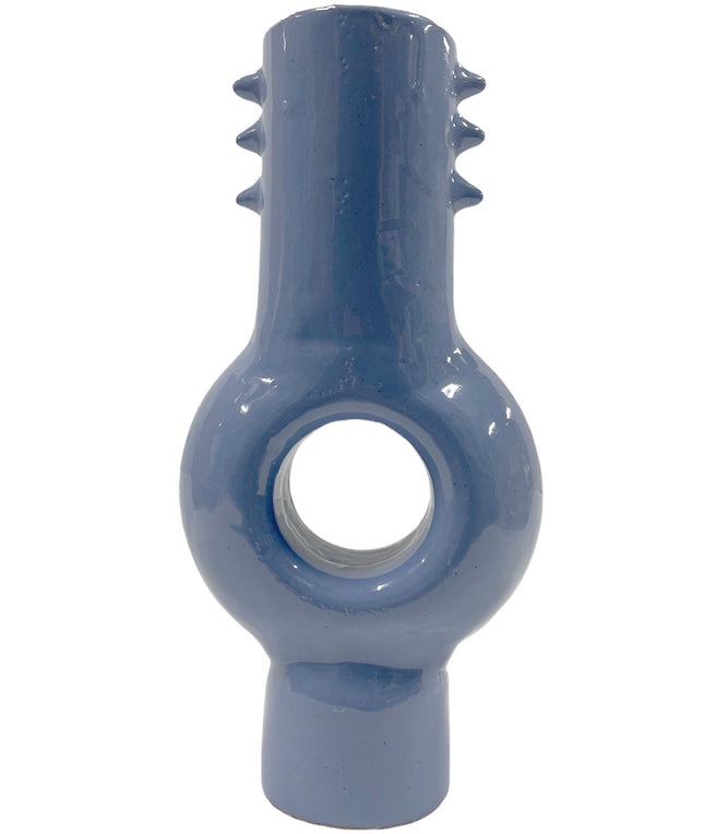 Vase marocaine en céramique anneau à épines