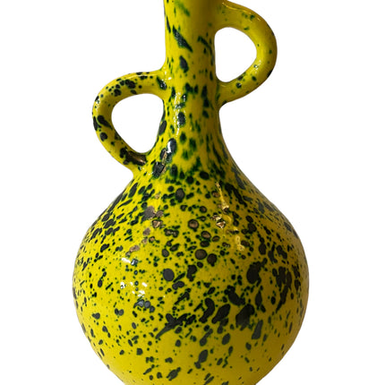 Vase Ourika jaune-vert