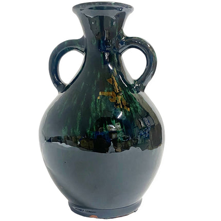 Vase Ourika vert foncé