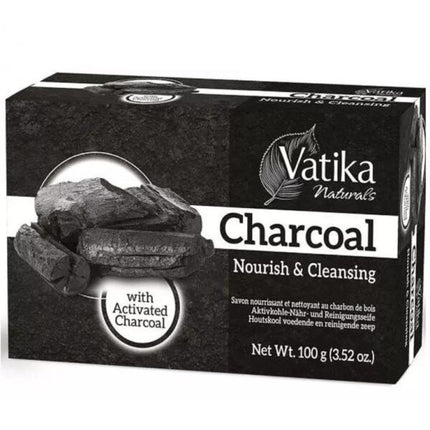 Vatika Naturals Nourish & Cleansing - Savon au Charbon de Bois -