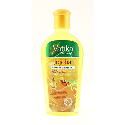 Huile capillaire Vatika Jojoba (200 ml)