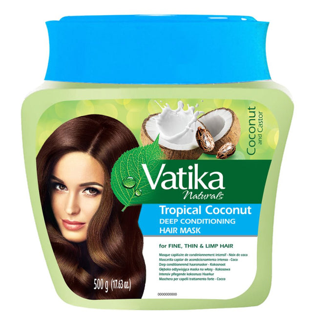 Masque capillaire Vatika Coco Tropical 500 g