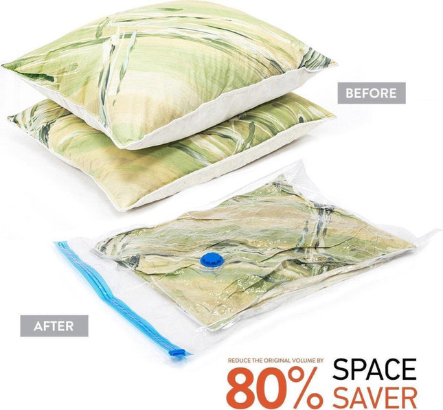 Sacs de rangement sous vide 4 pièces | Sacs sous vide | Sac de rangement | Sacs sous vide | 60 x 80 CM