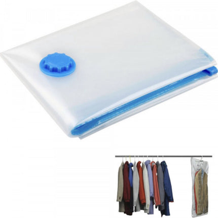 2 pièces Sacs sous vide - Sacs de rangement sous vide pour vêtements - 70x145