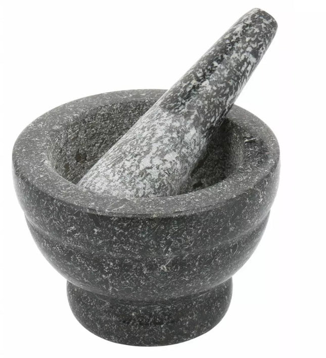 Kinghoff Mortier et Pilon en Granit - Ø 14 x 8 cm