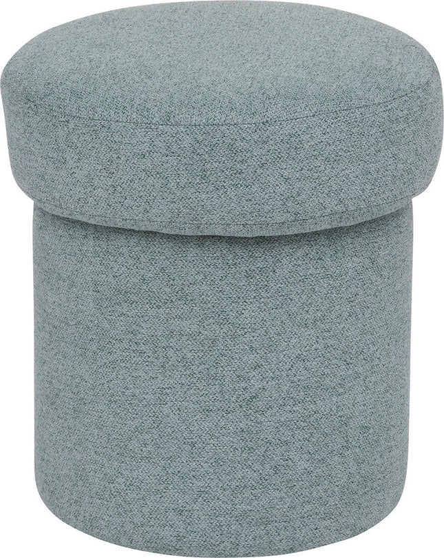 Atmosphera Pouf Kita Ø37xH40cm - Nylon/Viscose