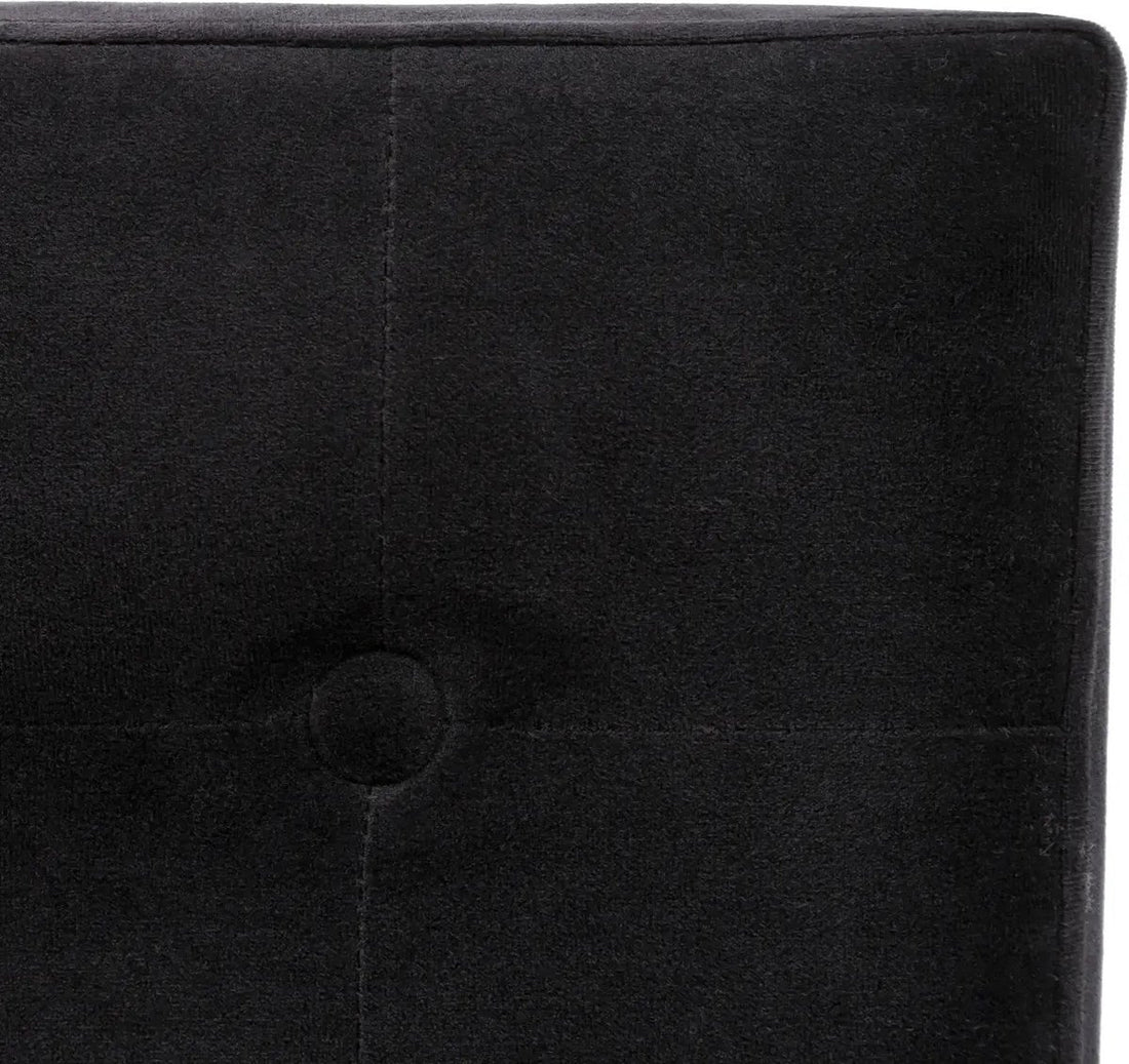 Atmosphera poef met opbergruimte – opvouwbare hocker, zwart of grijs, 38 cm – foto 5