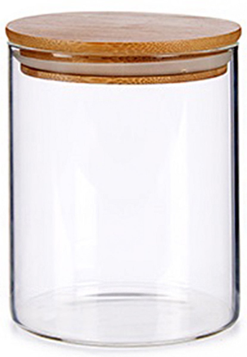 Luxuriöses Küchenvorratsglas/Vorratsbehälter aus Glas 870 ml