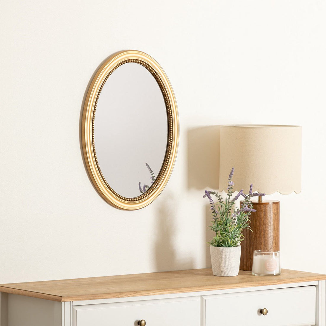 Atmosphera Mirror/wall mirror - oval - 53 x 40 cm