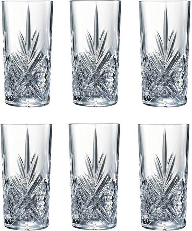 Verres long drink Broadway 28CL lot de 6