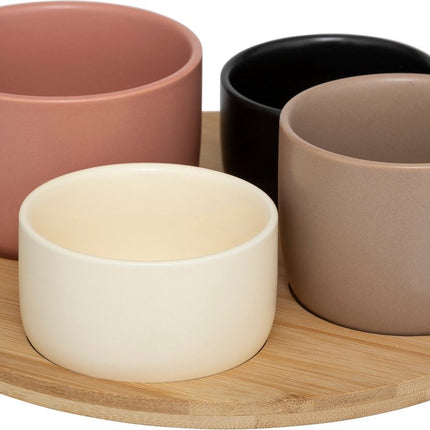 Secret de Gourmet Wavy Bliss Ensemble Apéritif - 5 pièces - Multicolore