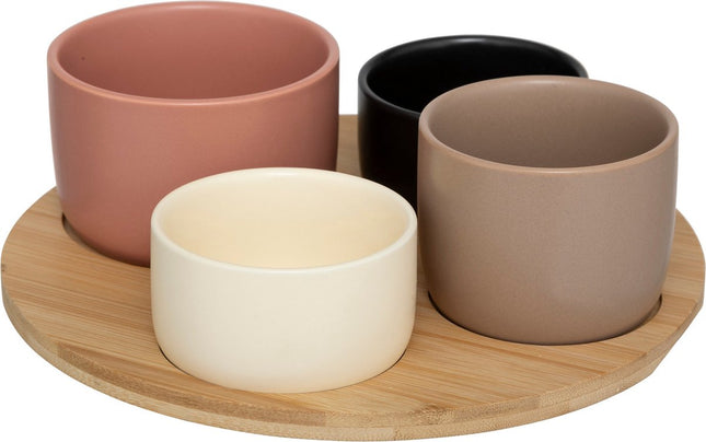 Secret de Gourmet Wavy Bliss Ensemble Apéritif - 5 pièces - Multicolore