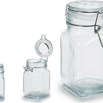 Bocaux Le Parfait 250 ML Verre/acier Transparent 3 Pièces