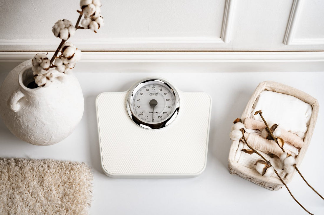 Adler AD 8180 scale Rectangular White Mechanical bathroom scale