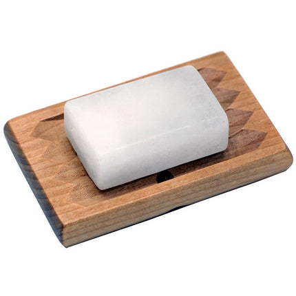Porte-savon en bois Wellness