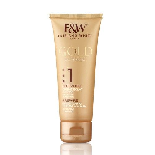 Fair & White Gold Ultimate 1 Brightening Cream with AHA – nachtcrème 75 ml