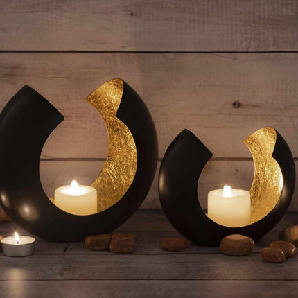 Set de 2 lanternes - Set de 2 photophores Omega