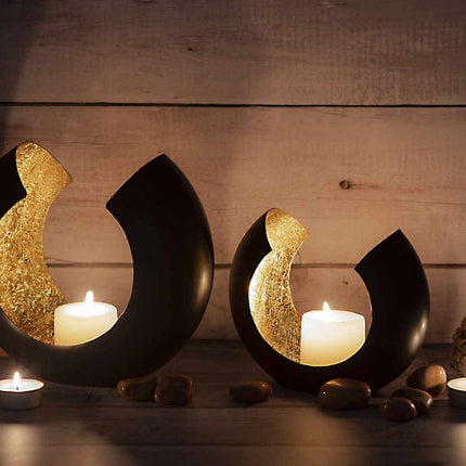 Set de 2 lanternes - Set de 2 photophores Omega