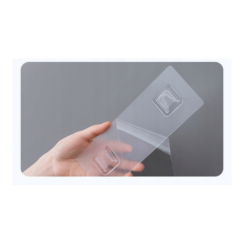 Badkamerplank voor cosmetica – hangende organizer met 4 haken en handdoekrekje – foto 4