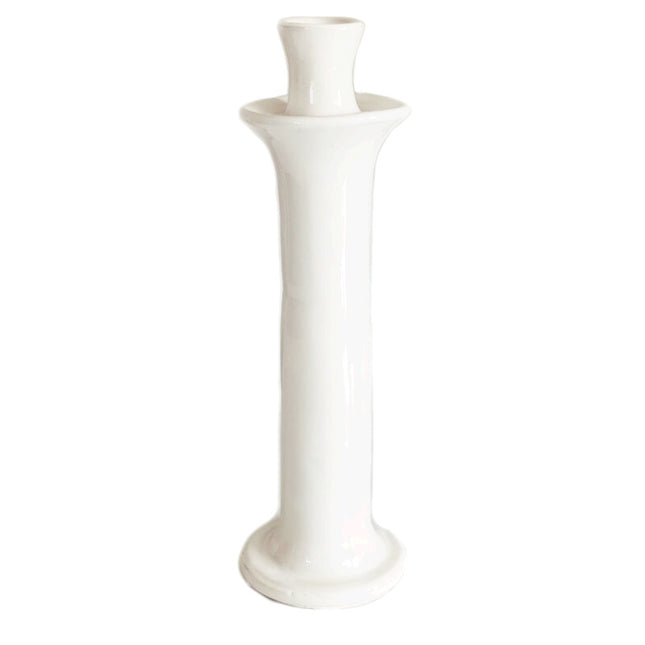 Bougeoir droit blanc moderne Tamegroute