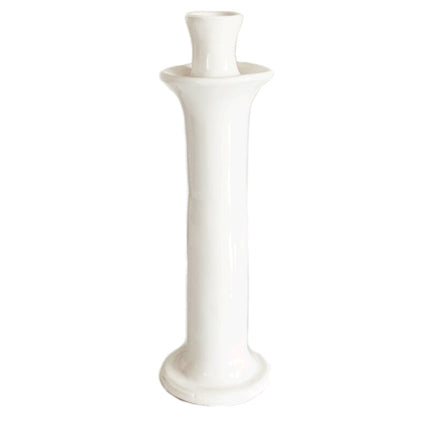 Bougeoir droit blanc moderne Tamegroute
