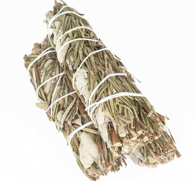 SMUDGE SAUGE BLANCHE & ROMARIN 12CM