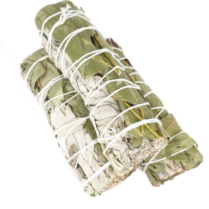 SAUGE BLANCHE & EUCALYPTUS SMUDGE 12CM