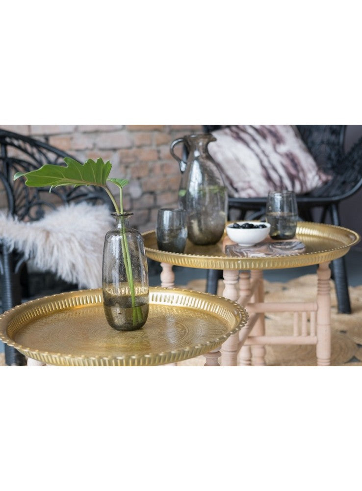 Wooden stand for trays