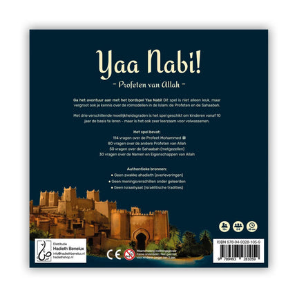 Jeu de société Ya Nabi ! Prophètes d'Allah