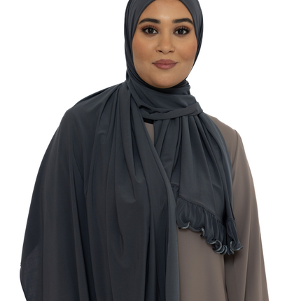 Écharpe en Jersey Premium à Volants