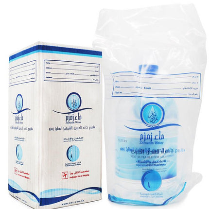 Eau ZamZam 5 litres (dans la boîte d'origine)