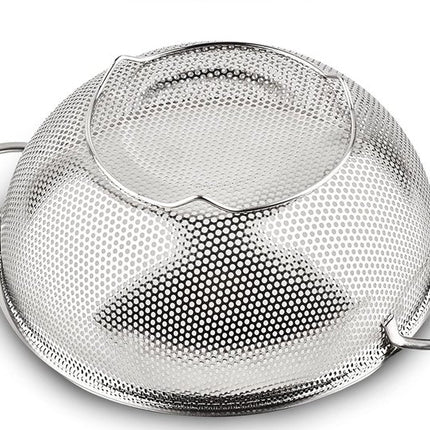 Égouttoir-passoire de cuisine en acier inoxydable
