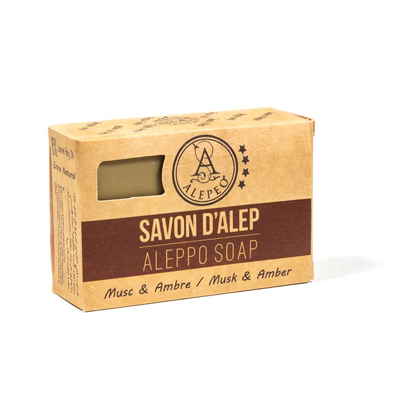 Aleppo-Seife Moschus/Amber