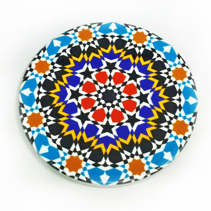Sous-verres zellige marocains multicolores