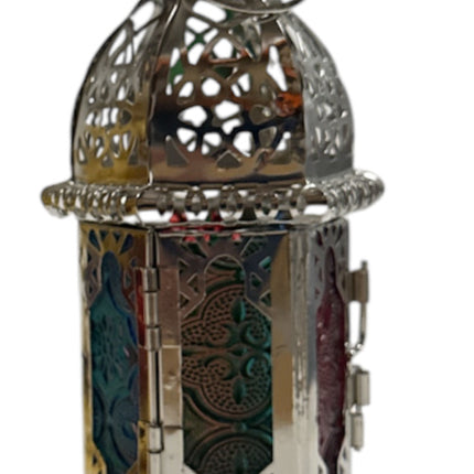 Mini Lanterne Orientale en Métal - Bougeoir 16 cm