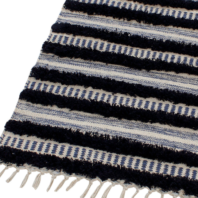 Tapis noir | Paillasson - Rectangulaire (55 x 85 cm)