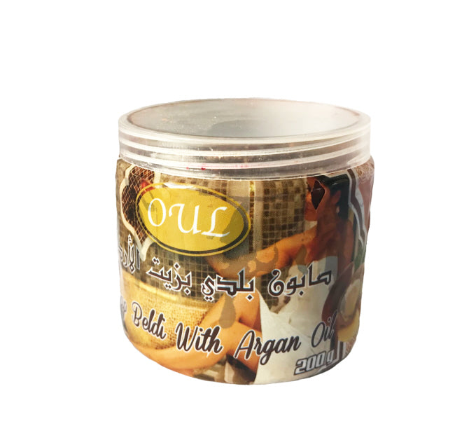 Black soap - Savon Beldi with Argan oil