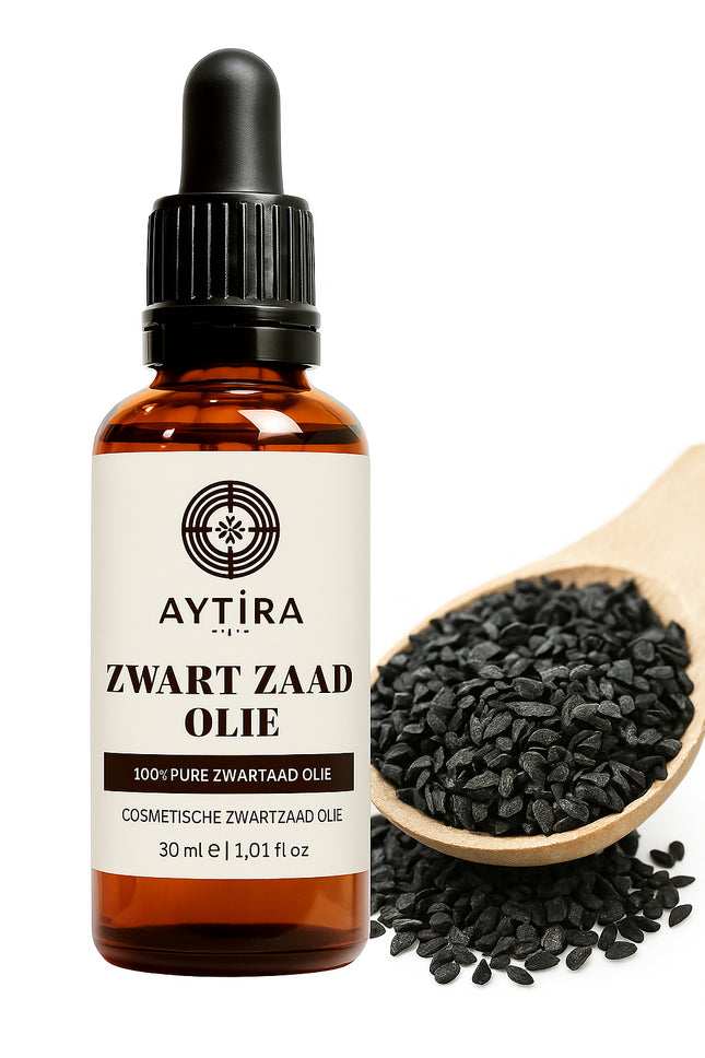 Huile de Nigelle AYTIRA – 100% pure et naturelle | Nourrit la peau et les cheveux